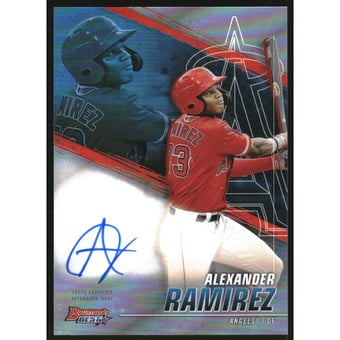2021 Bowman's Best Best of '21 Autographs Refractors #B21AR Alexander Ramirez