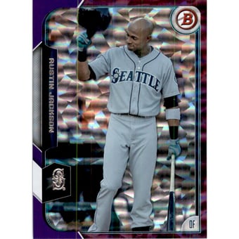 2015 Bowman Purple Ice #70 Austin Jackson