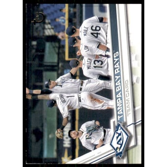 2017 Topps Vintage Stock #266 Tampa Bay Rays