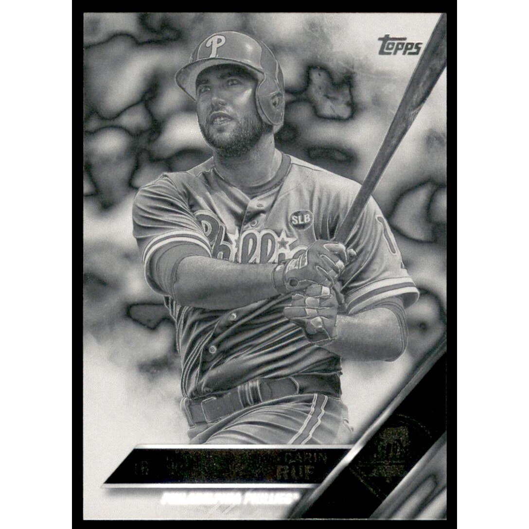 2016 Topps Black and White Negative #611 Darin Ruf. rookie card picture