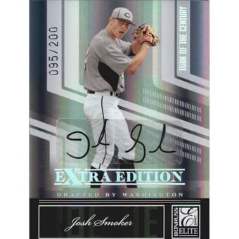 2007 Donruss Elite Extra Edition Signature Turn of the Century #110 Josh Smoker/200