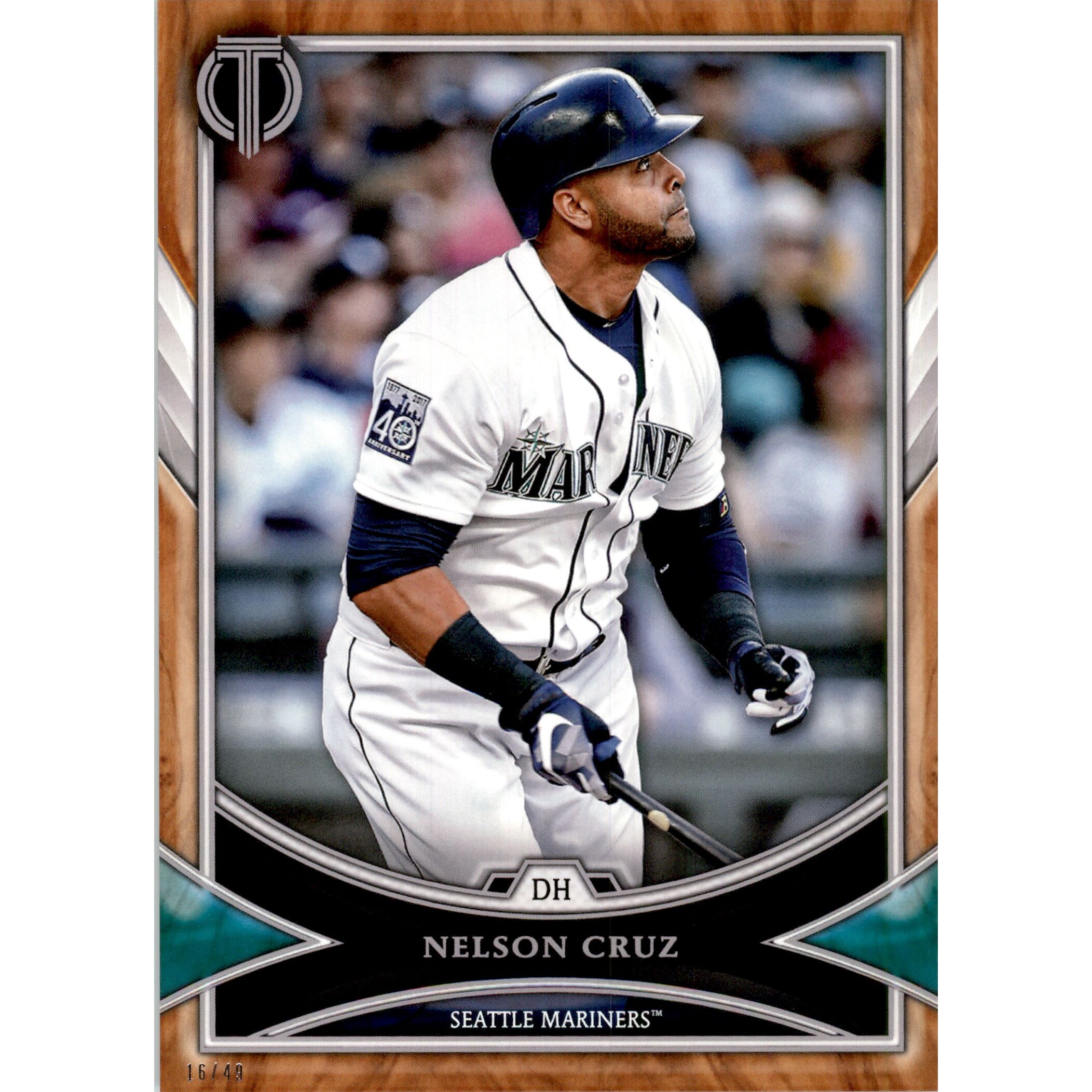 2018 Topps Tribute 5x7 #57 Nelson Cruz