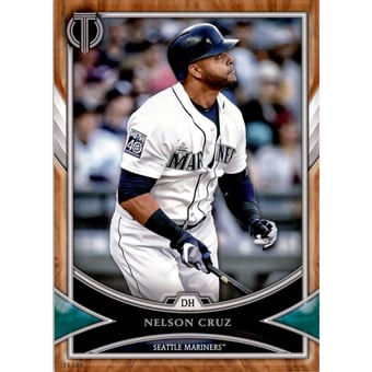 2018 Topps Tribute 5x7 #57 Nelson Cruz