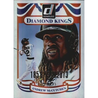 2014 Donruss Stat Line Season #10 Andrew McCutchen DK/185