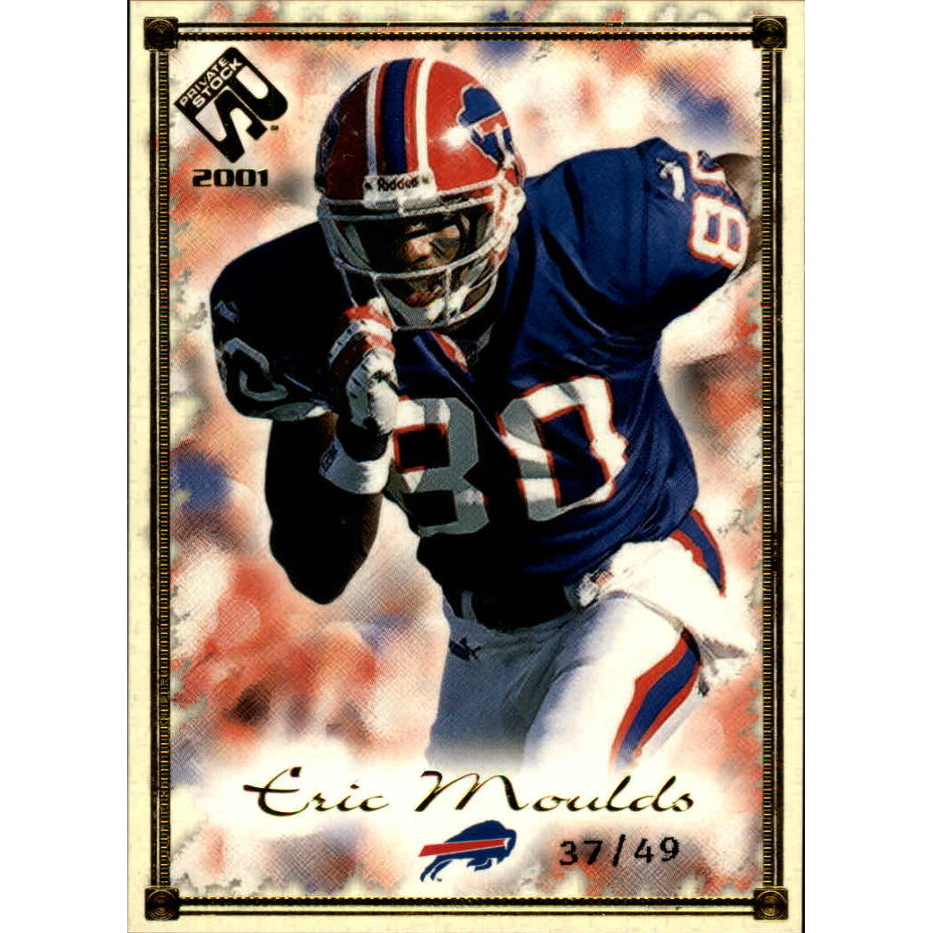 2001 Private Stock Gold Framed #11 Eric Moulds
