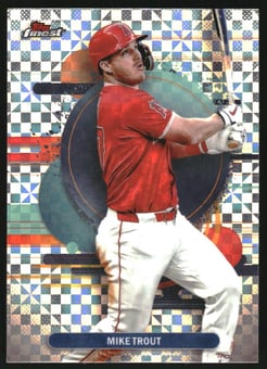 2025 Finest Checkerboard Refractors #131 Mike Trout