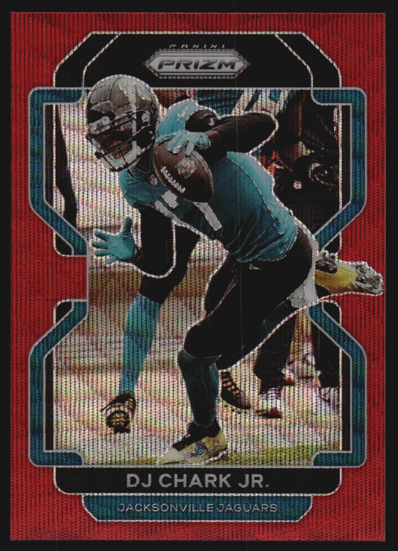 2021 Panini Prizm Prizms Red Wave #11 D.J. Chark Jr.