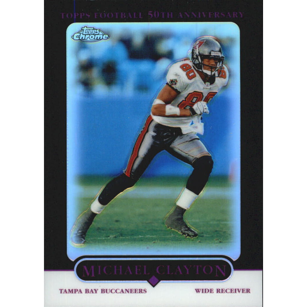 2005 Topps Chrome Black Refractors #26 Michael Clayton