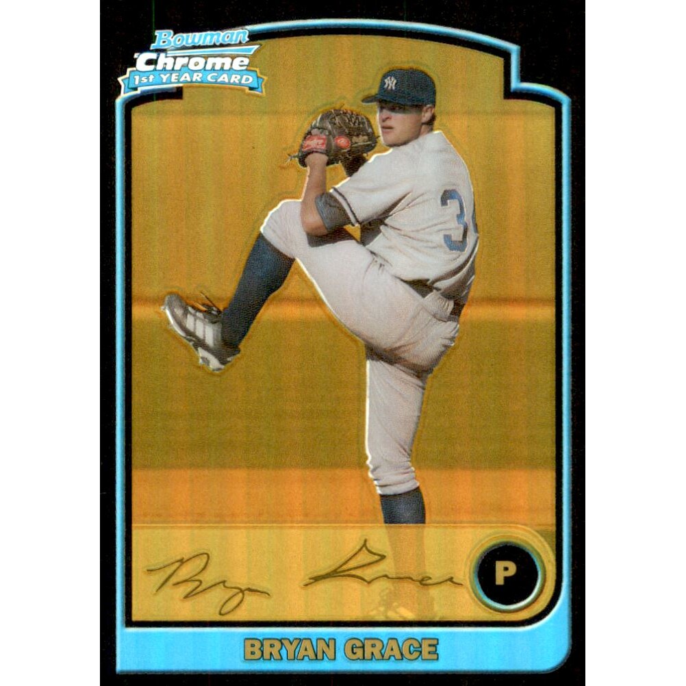 2003 Bowman Chrome Gold Refractors #222 Bryan Grace