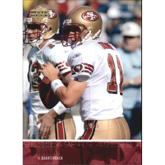2003 Upper Deck Gold #40 Brandon Doman. rookie card picture