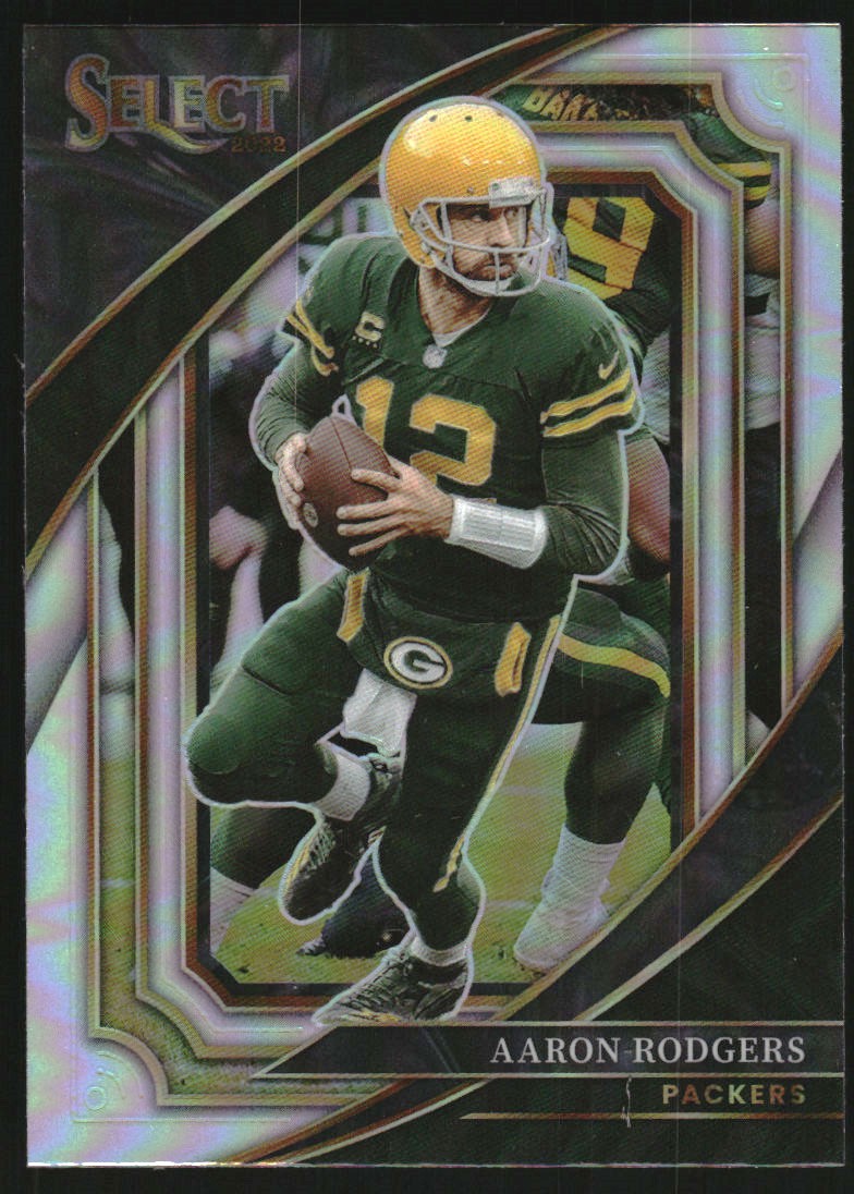 2022 Select Prizm Silver #329 Aaron Rodgers