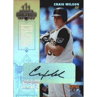 2003 Donruss Champions Autographs #206 Craig Wilson/245