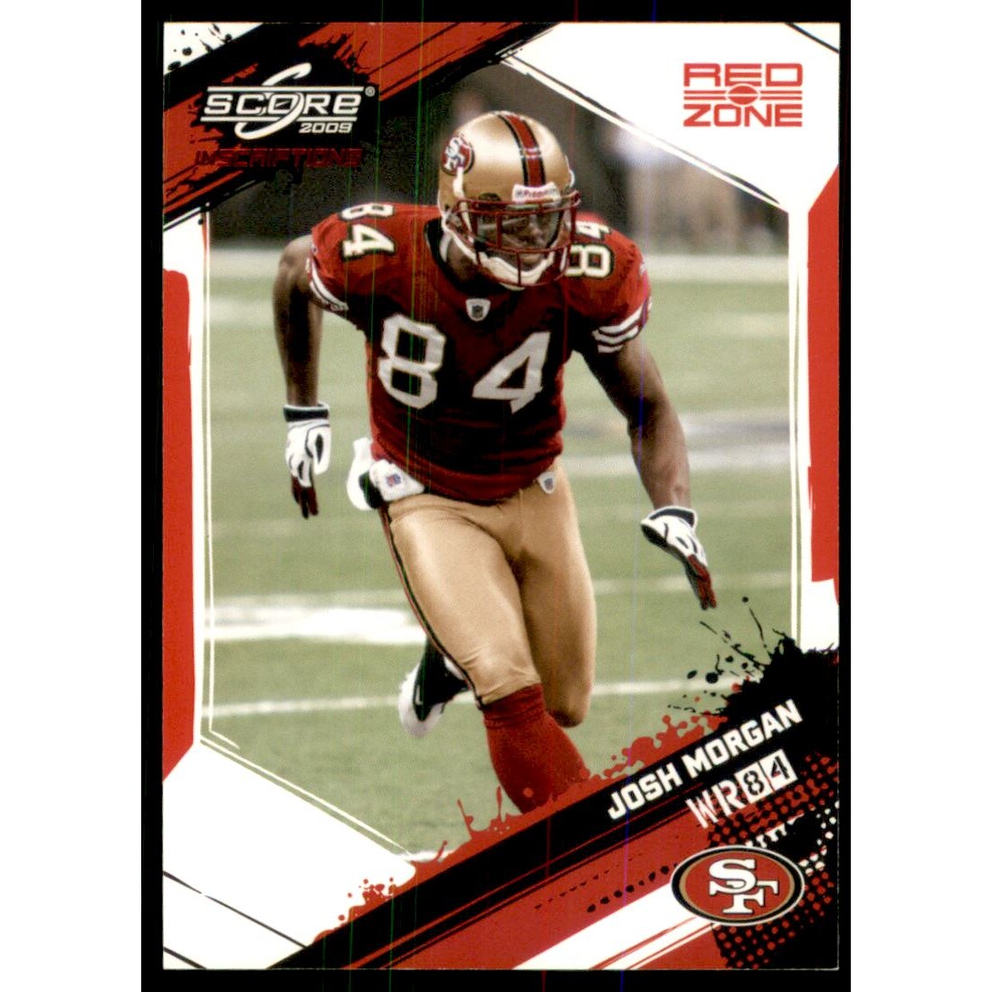 2009 Score Inscriptions Red Zone #249 Josh Morgan