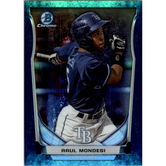 2014 Bowman Chrome Prospects Series 2 Bubble Refractors #BCP39 Raul Mondesi