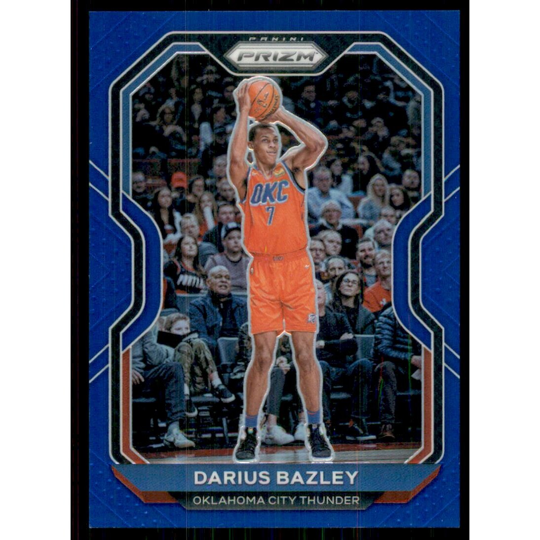 2020-21 Panini Prizm Prizms Blue #164 Darius Bazley 2020-21 Panini Prizm Prizms Blue #164 Darius Bazley
