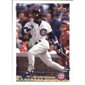 2002 Fleer Triple Crown RBI Parallel #98 Sammy Sosa/160