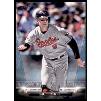 2018 Topps Salute Blue #TS26 Cal Ripken Jr.