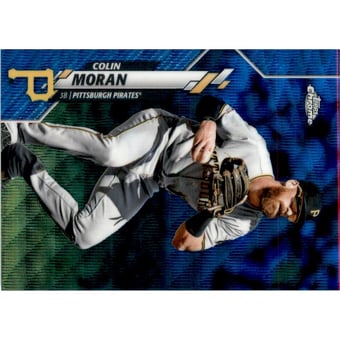 2020 Topps Chrome Blue Wave Refractors #99 Colin Moran