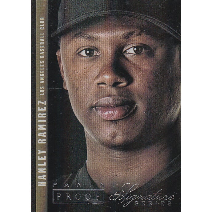 2012 Panini Signature Series Proof Silver #46 Hanley Ramirez
