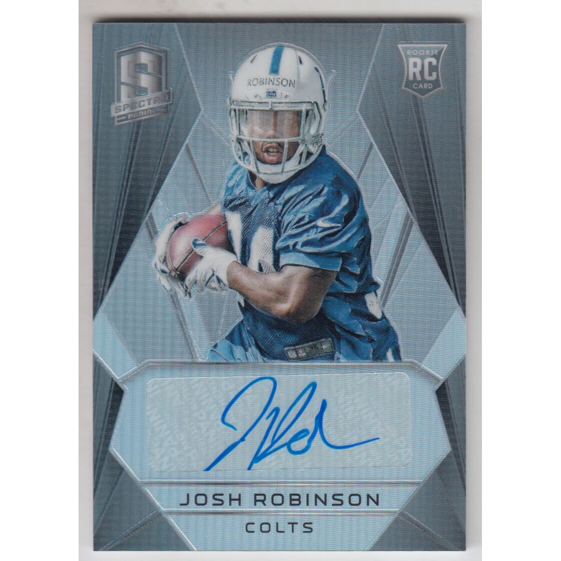 2015 Panini Spectra #226 Josh Robinson AU. rookie card picture