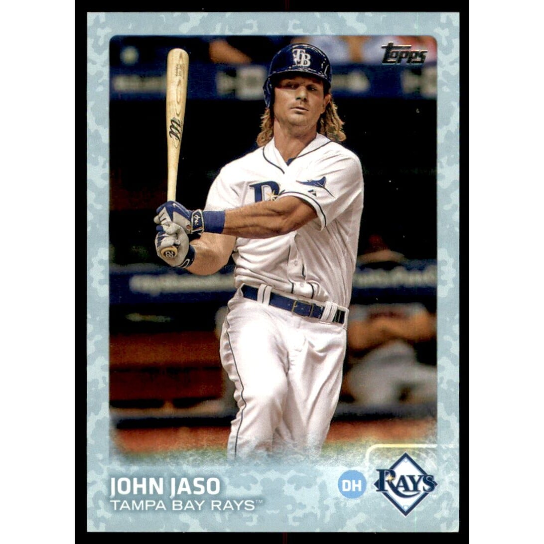 2015 Topps Update Snow Camo #US259 John Jaso. rookie card picture