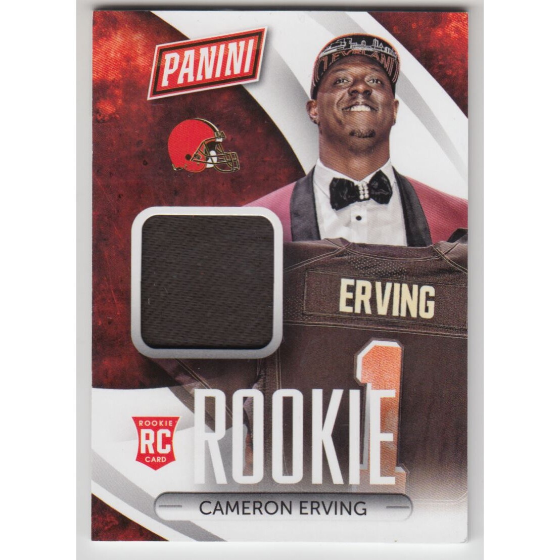 2015 Panini National Convention Rookie Jerseys #4FB Cameron Erving. rookie card picture
