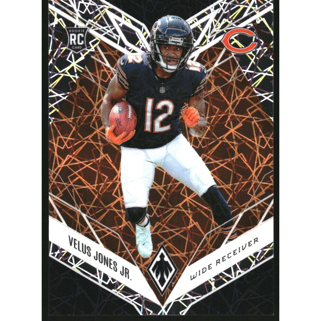 2022 Panini Phoenix Orange Lazer #130 Velus Jones Jr.
