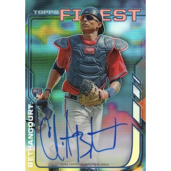 2014 Finest Rookie Autographs Refractors #RACB Christian Bethancourt