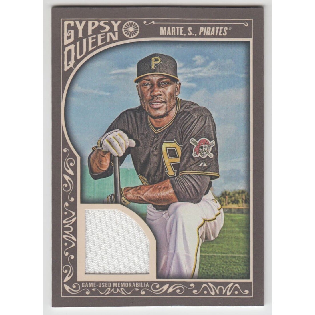 2015 Topps Gypsy Queen Relics #GQRSM Starling Marte. rookie card picture