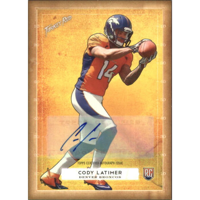 2014 Topps Turkey Red Autographs #43 Cody Latimer