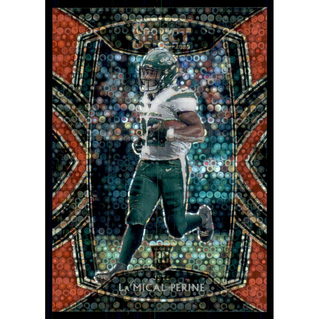 2020 Select Prizm Red Disco #280 La'Mical Perine