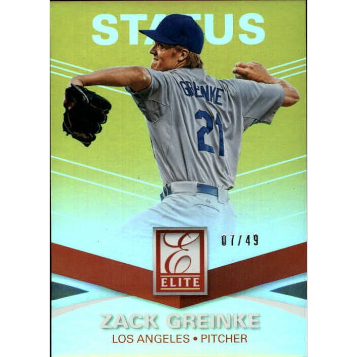 2015 Elite Status Gold #81 Zack Greinke