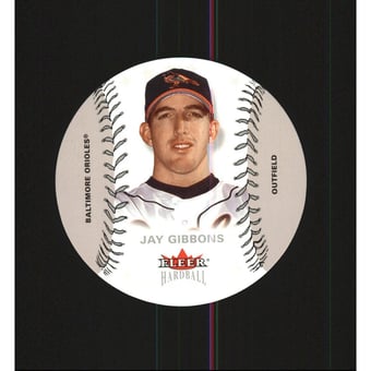 2003 Fleer Hardball Platinum #224 Jay Gibbons