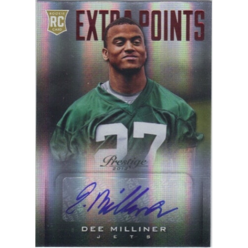 2013 Prestige Extra Points Red Autographs #226 Dee Milliner 2013 Prestige Extra Points Red Autographs #226 Dee Milliner