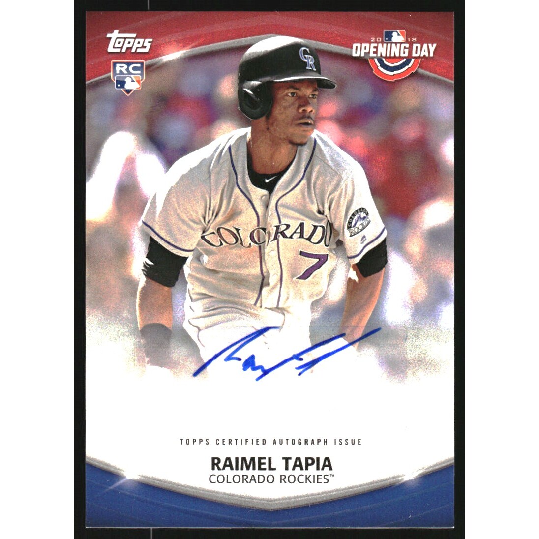 2018 Topps Opening Day Autographs #ODART Raimel Tapia