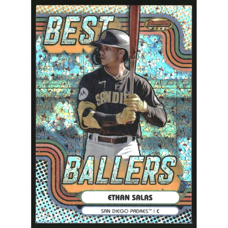 2024 Bowman's Best Best Ballers Mini-Diamond Refractors #BB16 Ethan Salas
