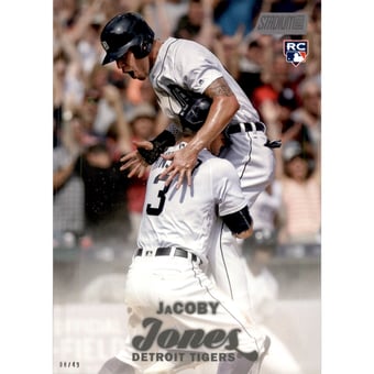2017 Stadium Club 5x7 #12 JaCoby Jones