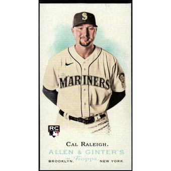 2022 Topps Allen and Ginter Mini Rookie Design Variations #RDV9 Cal Raleigh