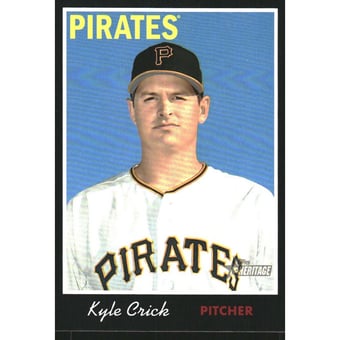 2019 Topps Heritage Black Border #110 Kyle Crick