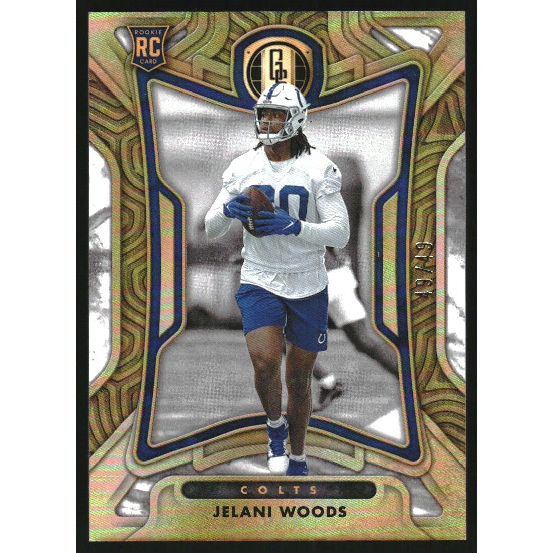2022 Panini Gold Standard White Gold #192 Jelani Woods 2022 Panini Gold Standard White Gold #192 Jelani Woods