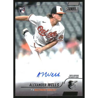 2022 Stadium Club Autographs #SCBAAW Alexander Wells