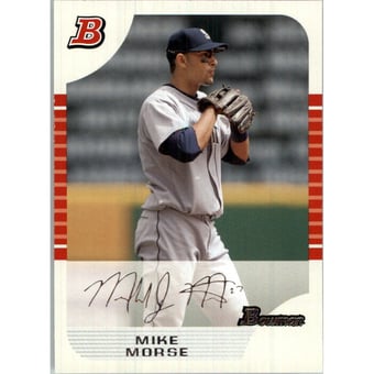 2005 Bowman Draft White #BDP16 Mike Morse