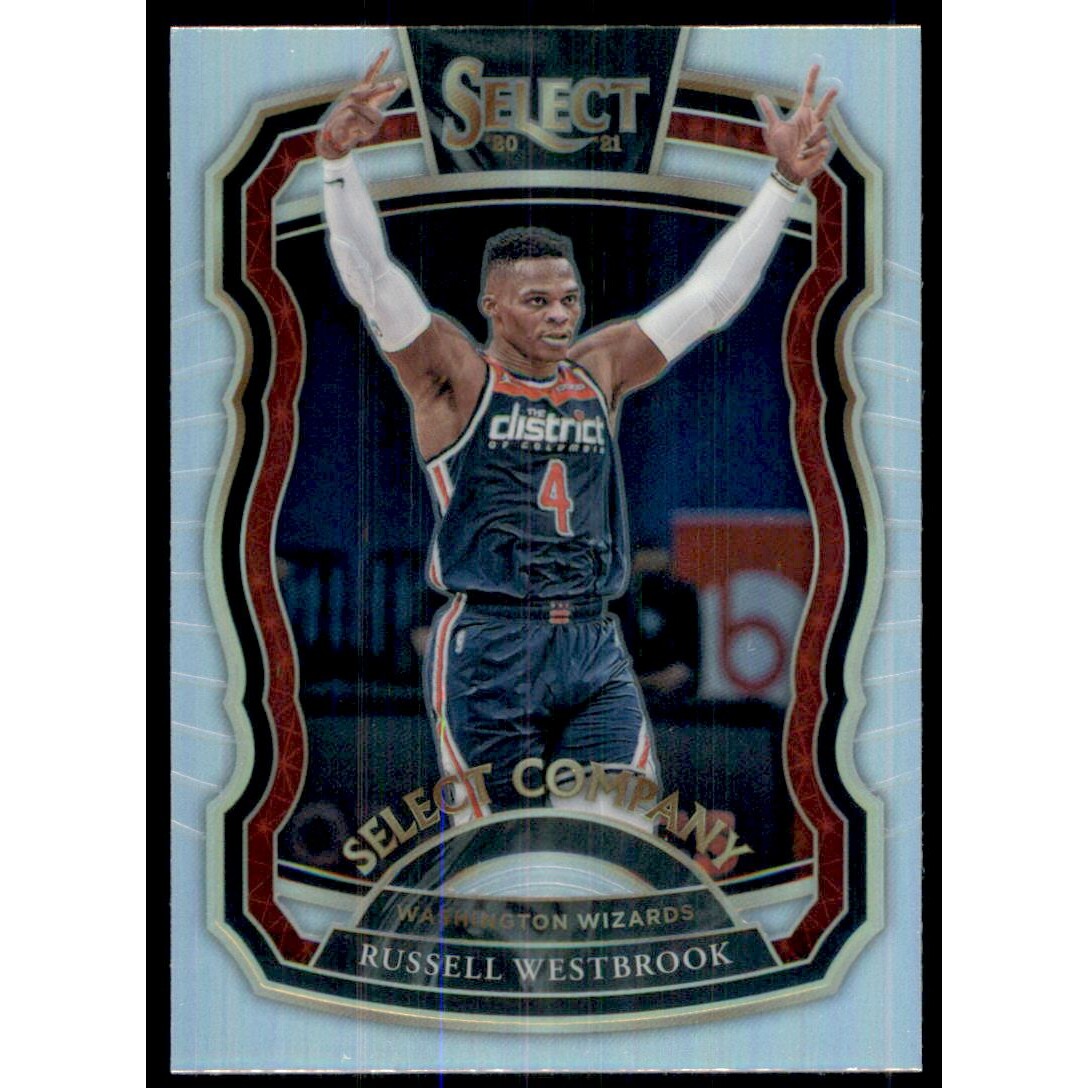 2020-21 Select Company Prizms Silver #19 Russell Westbrook