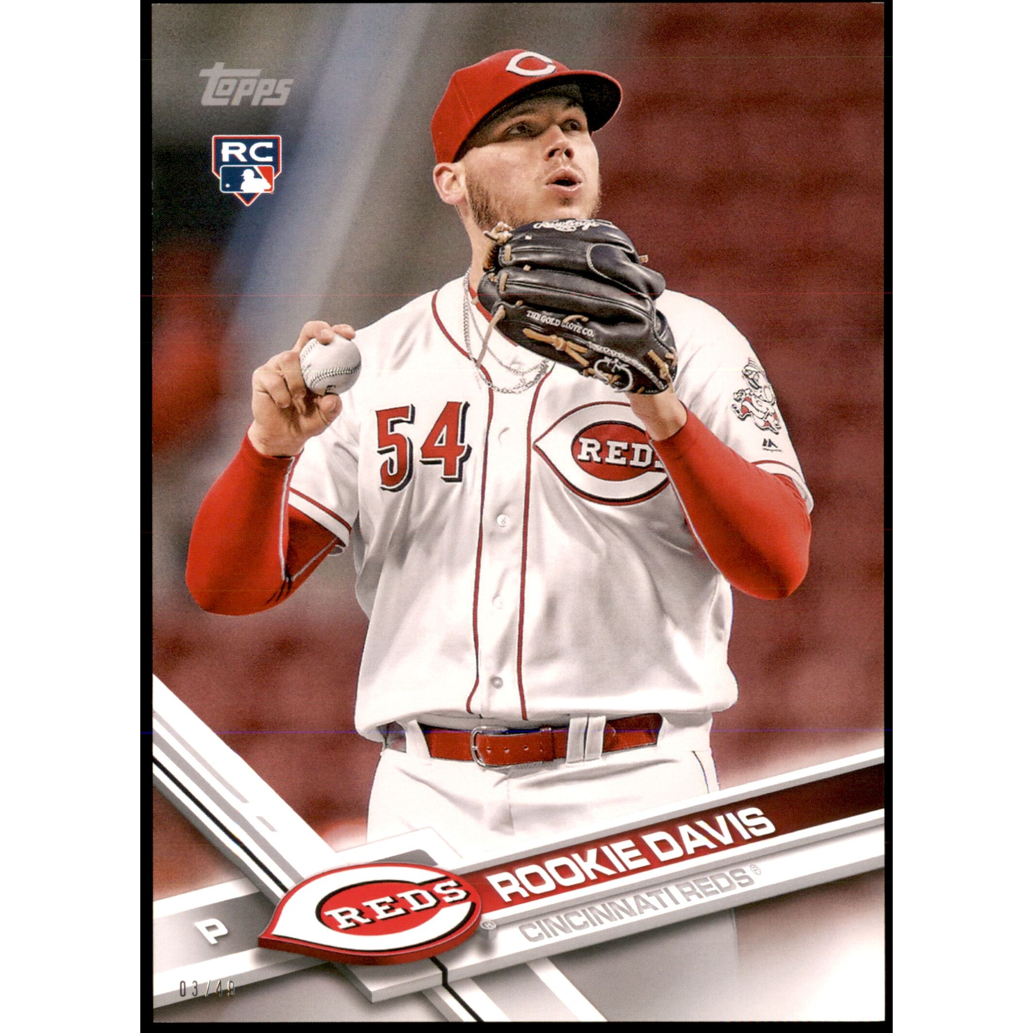2017 Topps Update 5x7 #US211 Rookie Davis. rookie card picture