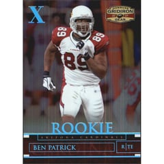 2007 Donruss Gridiron Gear Platinum Holofoil X's #111 Ben Patrick
