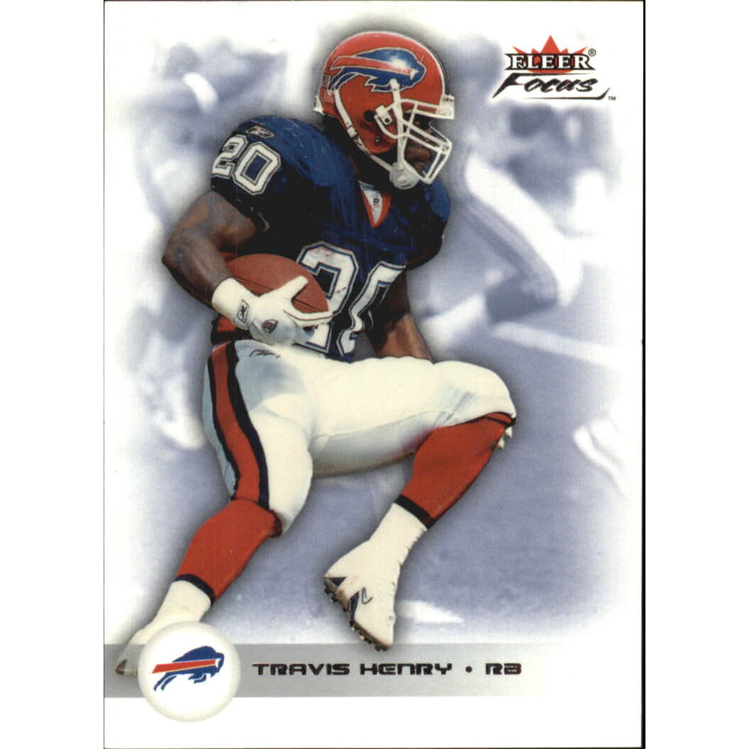 2003 Fleer Focus Anniversary Silver #37 Travis Henry 2003 Fleer Focus Anniversary Silver #37 Travis Henry