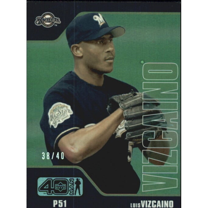 2002 Upper Deck 40-Man Electric Rainbow #546 Luis Vizcaino