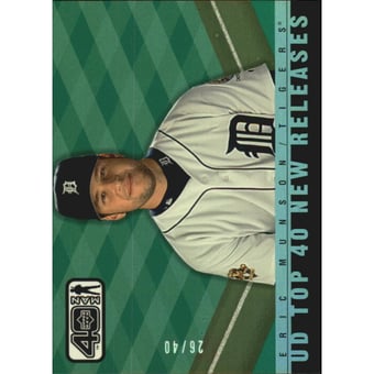 2002 Upper Deck 40-Man Electric Rainbow #1046 Eric Munson NR