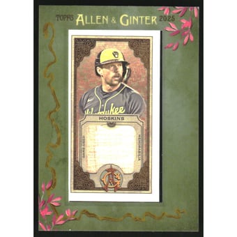 2025 Topps Allen and Ginter Mini Framed Relics #MFRRHO Rhys Hoskins