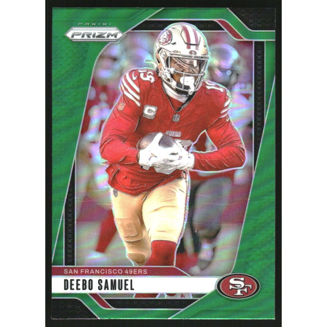 2024 Panini Prizm Prizms Green #252 Deebo Samuel